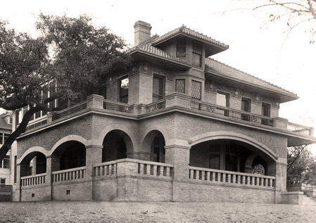 Byrne-Reed House shortly after construction