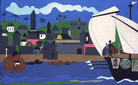Home to Ithaca by Romare Bearden 